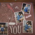 "I Adore You"  full front of layout