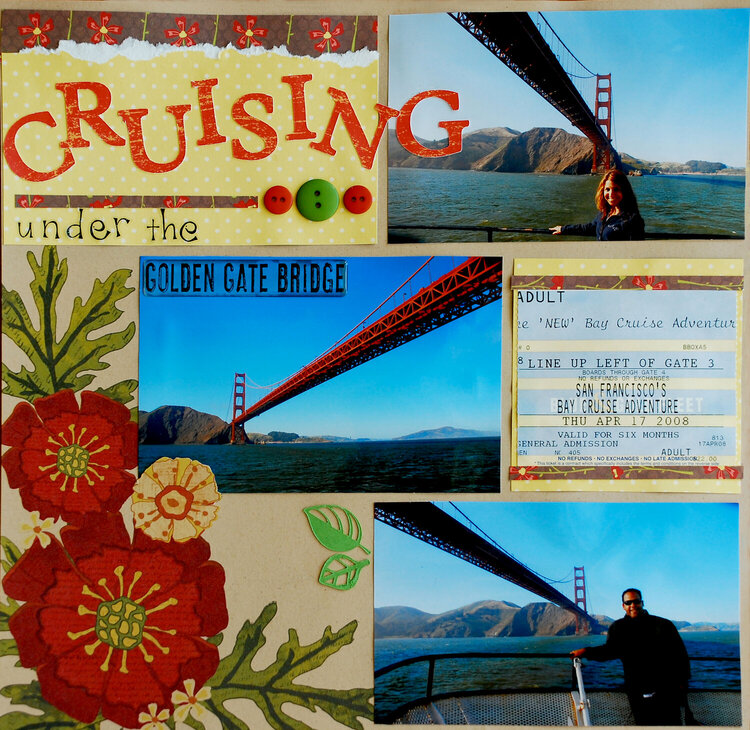 Cruising Under The Golden Gate Bridge