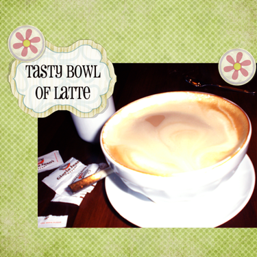 Bowl of Latte