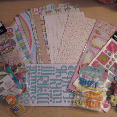 Summer Card Kit from Marcella