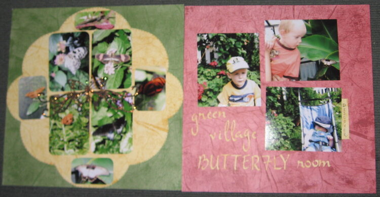 Green Village Butterfly Room (double page)