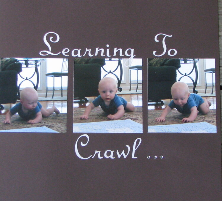Learning to crawl... what now?