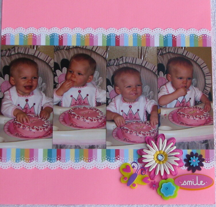 ADDISON&#039;S FIRST BIRTHDAY