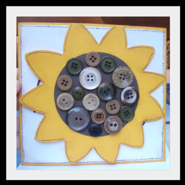 Sunshine Sunflower Birthday Card For Mom