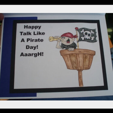 Happy Talk Like A Pirate Day!