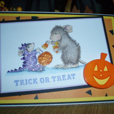 Halloween Card for my Nephew