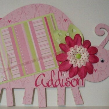 Lady Bug Chipboard Album (Second One)