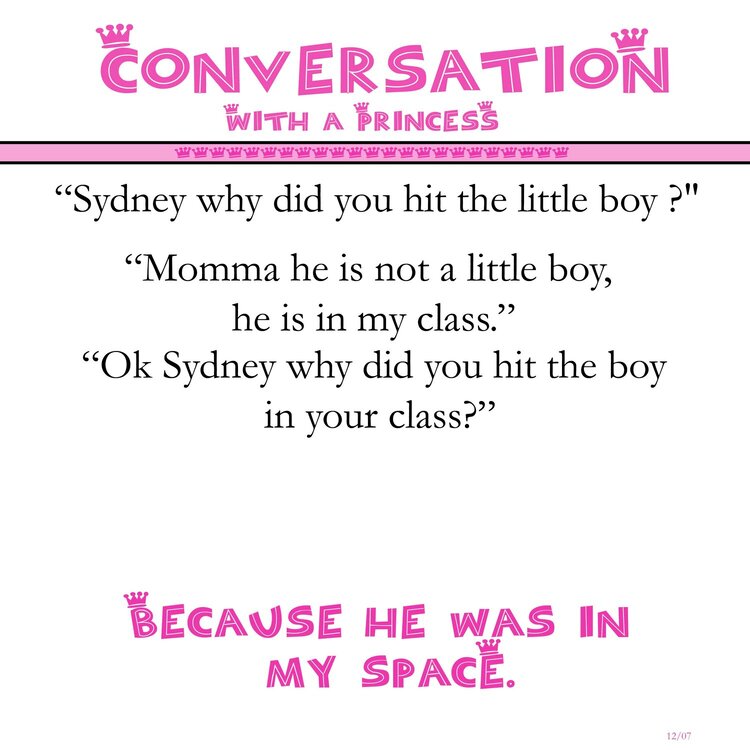 Conversations with a Princess