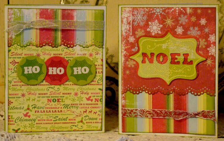 HoHoHo &amp; Noel cards