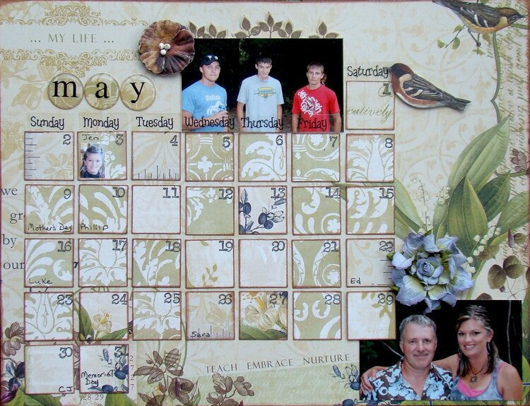 May Calendar 2010