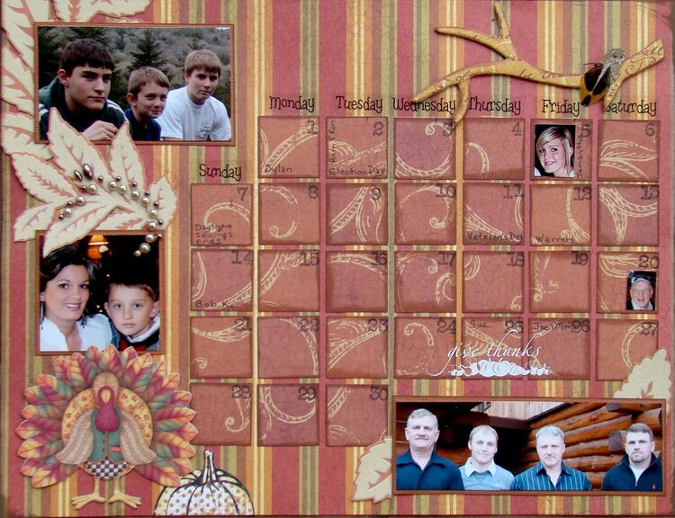 November 2010 calendar