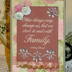 Card for a family member