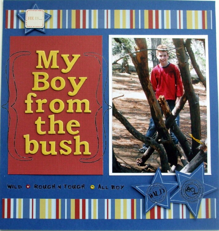 My boy from the bush