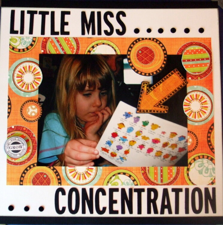 Little Miss Concentration