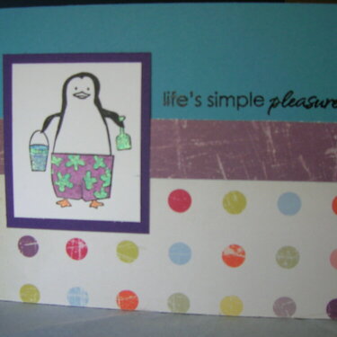 Penguin card 1