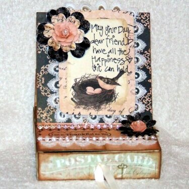 easel box card {prima}