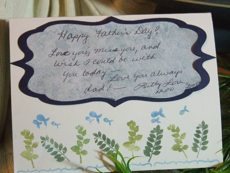 FATHERS DAY CARD INSIDE