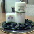 Stamped Candles