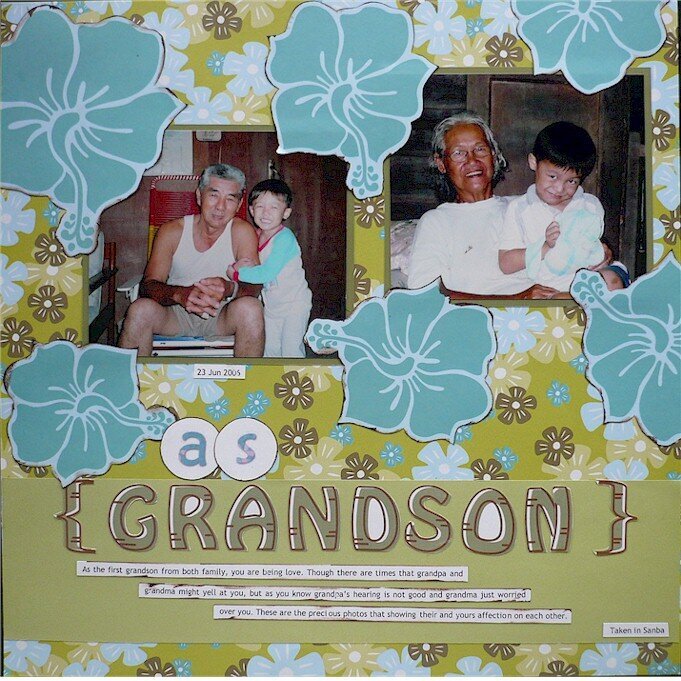 As grandson