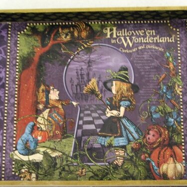 Halloween in Wonderland Tray