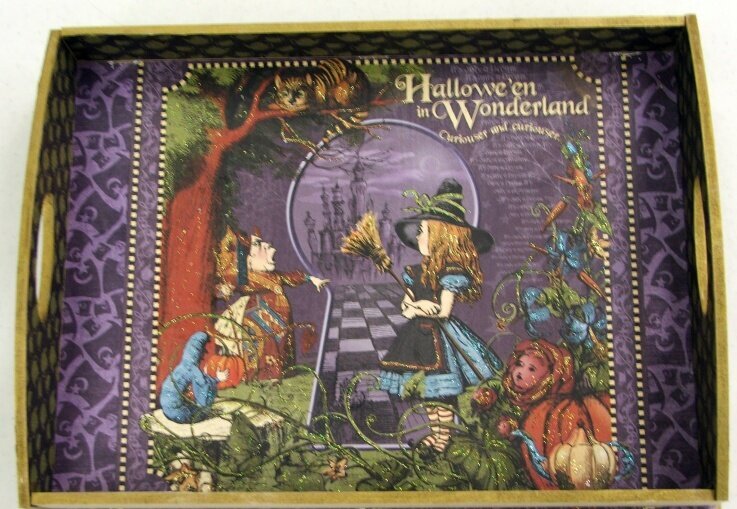 Halloween in Wonderland Tray