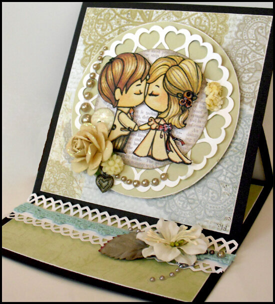 Wedding easel card