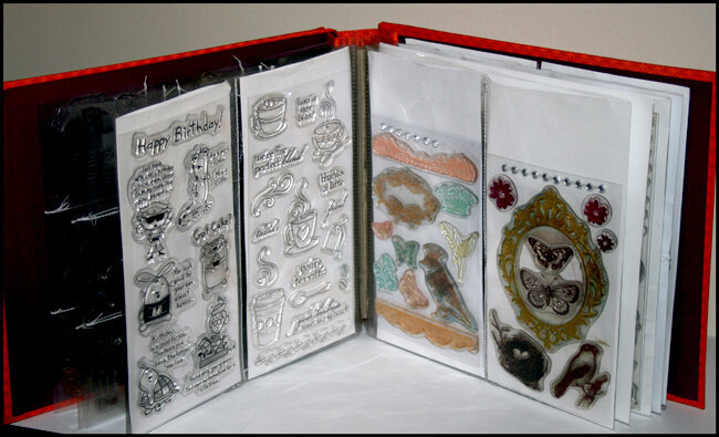 Stamp organizer