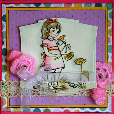 Flowergirl card