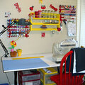 Sewing Area in my craft rm