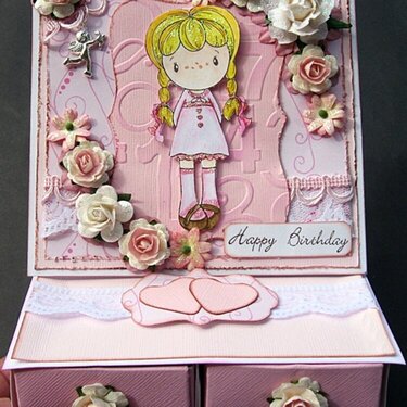 Happy Birthday Drawer Card