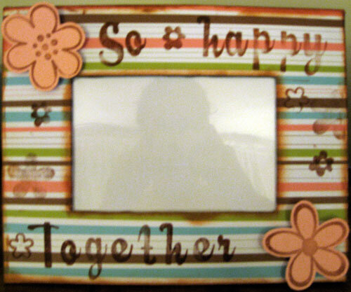 So Happy together picture frame