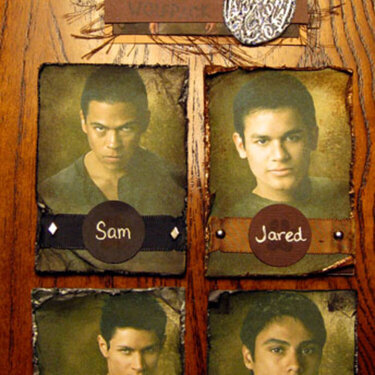 New Moon ATCs - Wolf pack, Jared, Paul, Embry and Sam