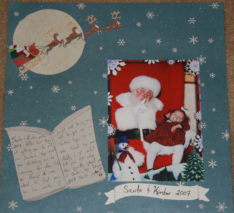 Santa and Kimber 2007