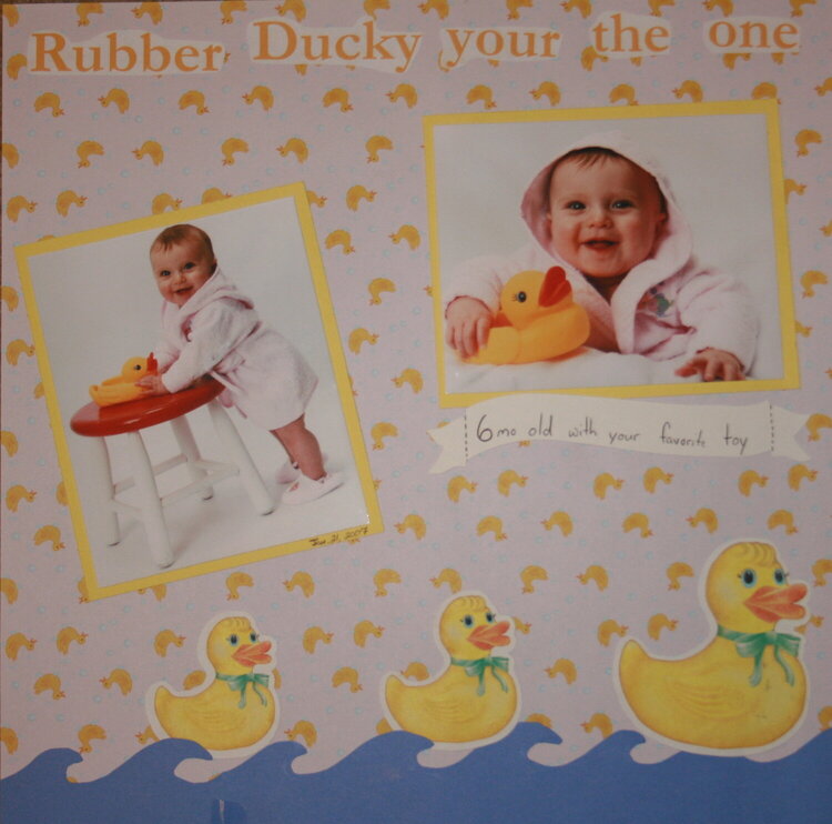 Rubber ducky your the one