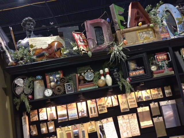 Brand New Ranger Ink Tim Holtz Altered Booth at CHA