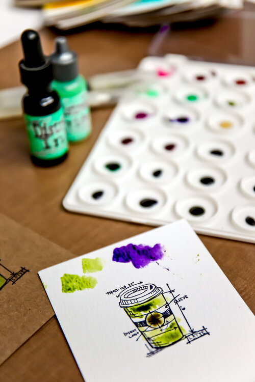 Featured in the Upcoming FREE Scrapbook.com Class: Expand Your Creativity with Tim Holtz | Distress Inks + Distress Oxides