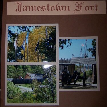 Jamestown Fort 1