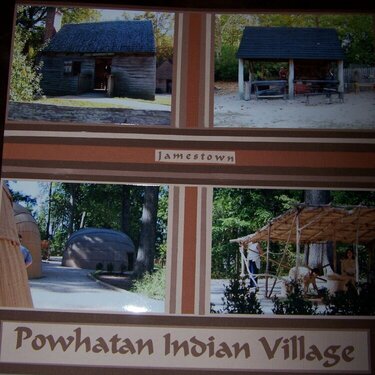Jamestown and Powhatan Indian Village