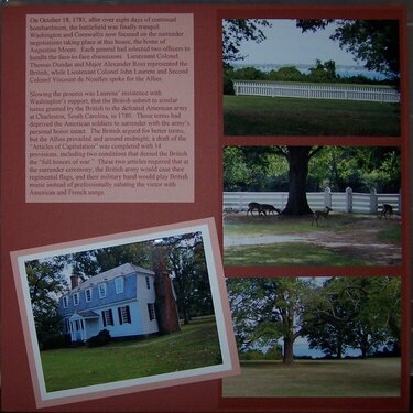 Moore House Yorktown Virginia