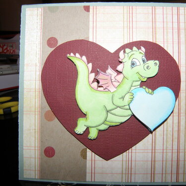 Valentine card for Wyatt