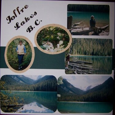 Joffre lakes, B. C.
