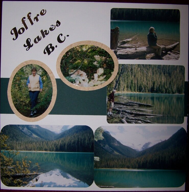 Joffre lakes, B. C.