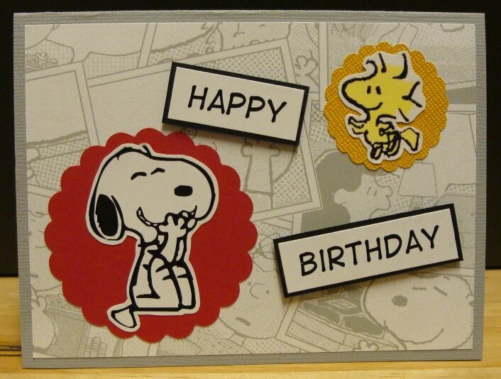 Snoopy giggle birthday