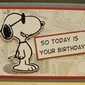 Joe Cool (Snoopy) birthday