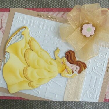 Belle princess birthday