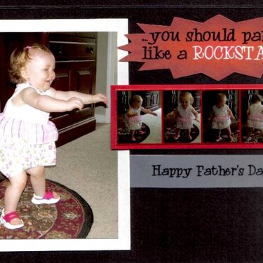 Mike&#039;s Father&#039;s Day card - Part 2: inside