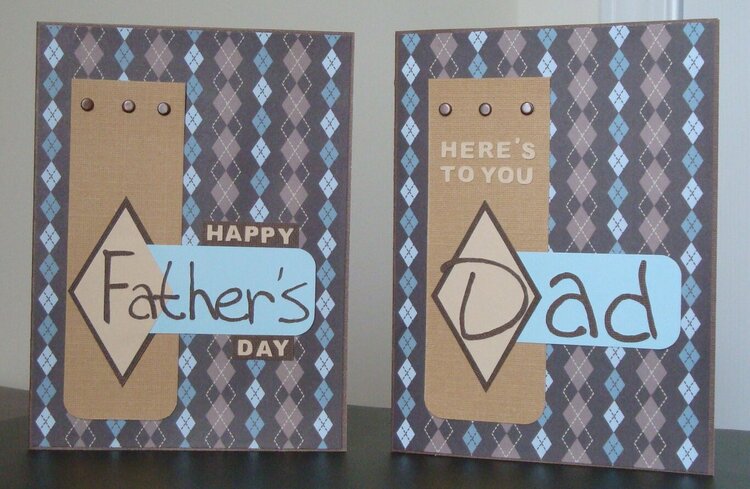 Blue argyle father&#039;s day