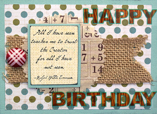 All I Have Seen birthday card