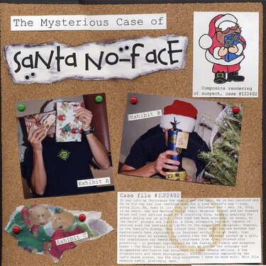The Mysterious Case of Santa No-Face