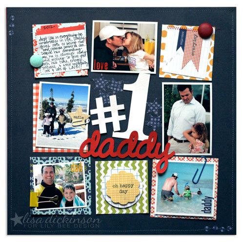 #1 Daddy&lt;br&gt;{Lily Bee Design}